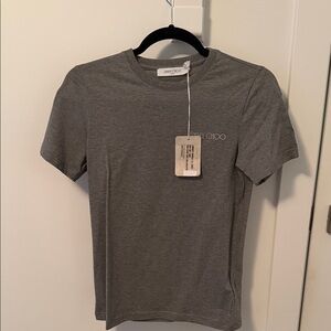 Jimmy Choo Charcoal Short Sleeve Tee
